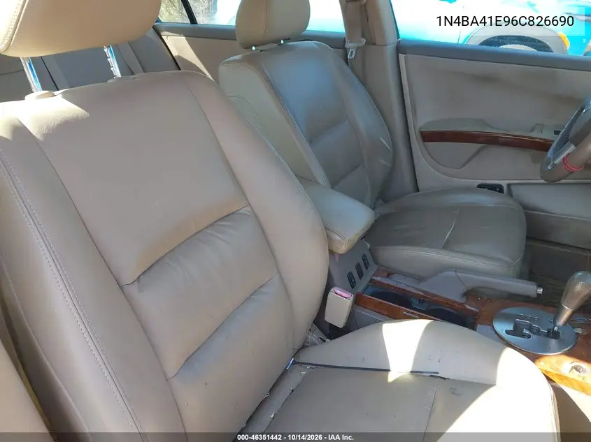 2006 NISSAN MAXIMA VIN 1N4BA41E96C826690 — фото 5