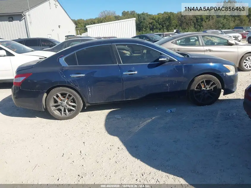 2010 NISSAN MAXIMA VIN 1N4AA5AP0AC856463 — фото 13