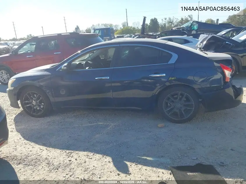 2010 NISSAN MAXIMA VIN 1N4AA5AP0AC856463 — фото 14