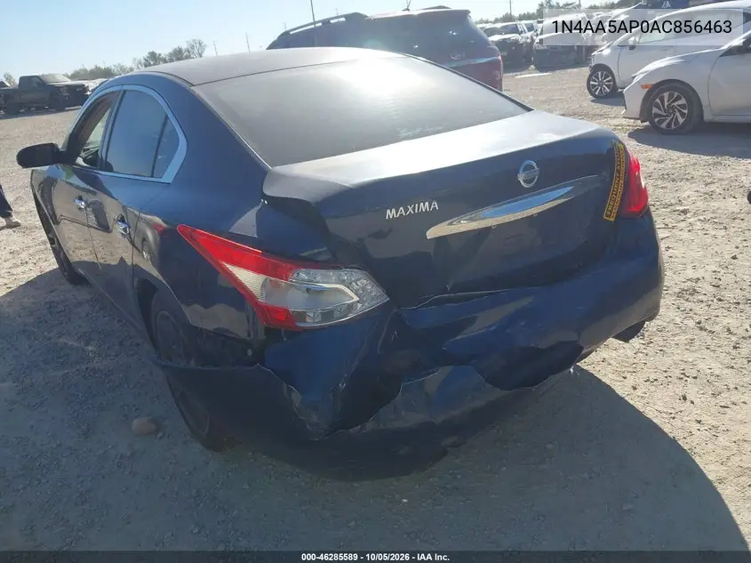 2010 NISSAN MAXIMA VIN 1N4AA5AP0AC856463 — фото 3