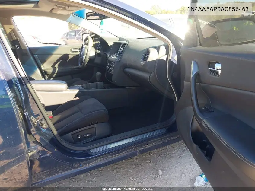 2010 NISSAN MAXIMA VIN 1N4AA5AP0AC856463 — фото 5
