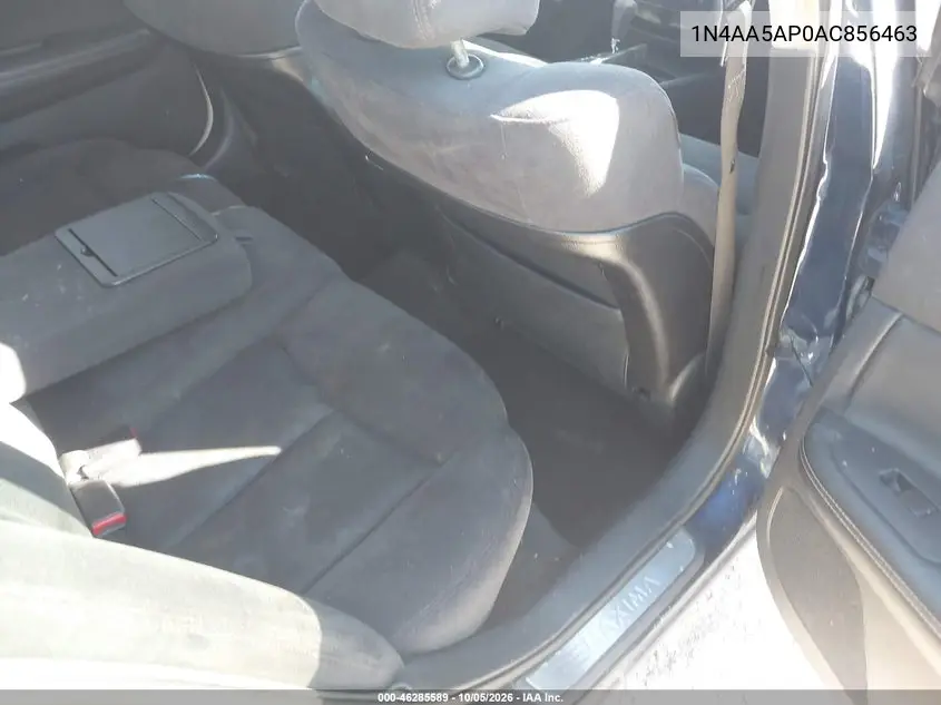 2010 NISSAN MAXIMA VIN 1N4AA5AP0AC856463 — фото 8