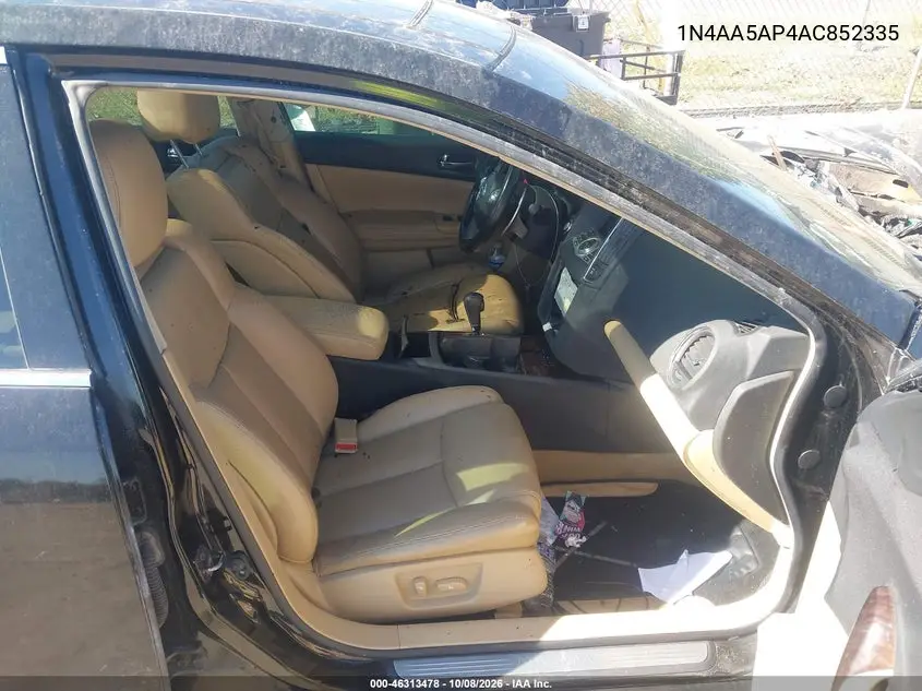 2010 NISSAN MAXIMA VIN 1N4AA5AP4AC852335 — фото 5