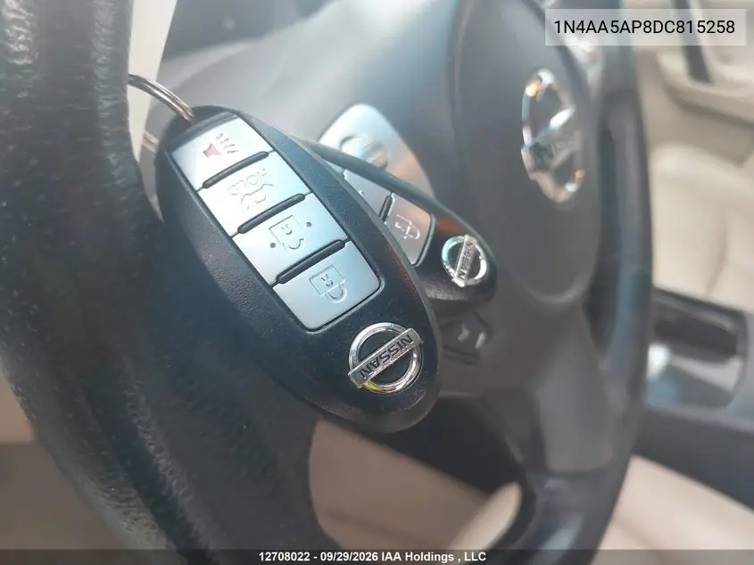 2013 NISSAN MAXIMA VIN 1N4AA5AP8DC815258 — фото 11
