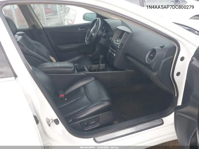 2013 NISSAN MAXIMA VIN 1N4AA5AP7DC800279 — фото 5