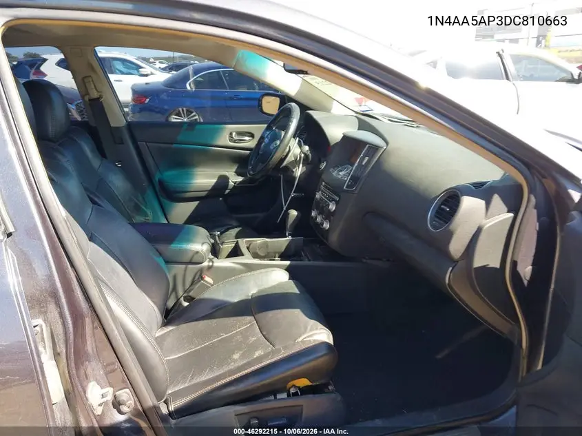 2013 NISSAN MAXIMA VIN 1N4AA5AP3DC810663 — фото 5