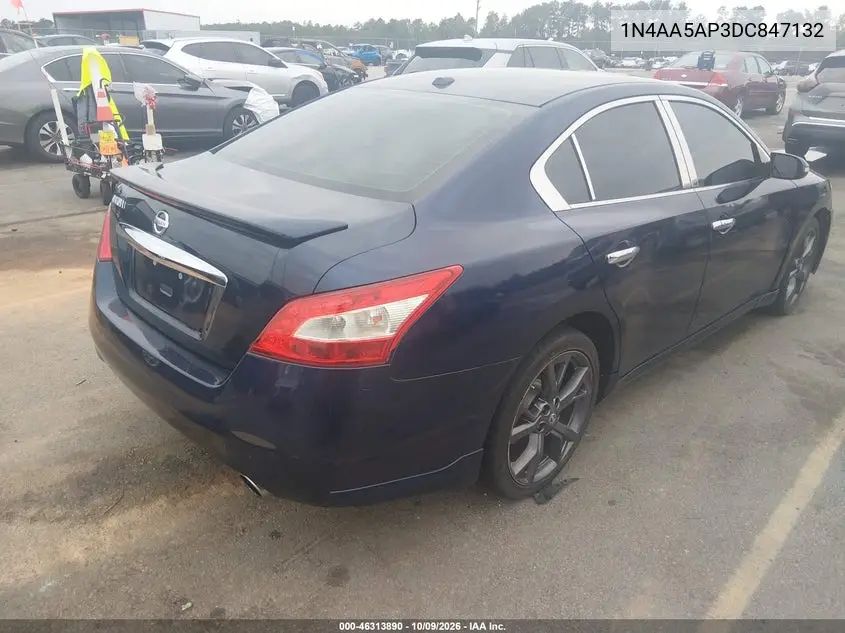 2013 NISSAN MAXIMA VIN 1N4AA5AP3DC847132 — фото 4