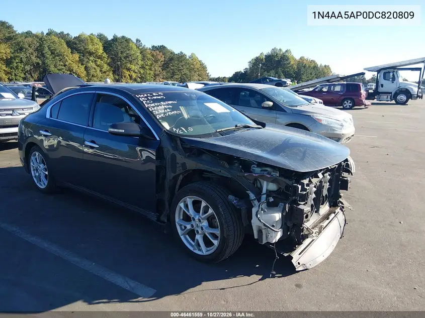 NISSAN MAXIMA 2013, VIN 1N4AA5AP0DC820809