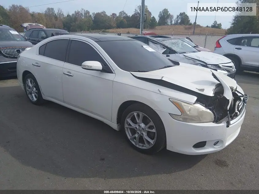 NISSAN MAXIMA 2013, VIN 1N4AA5AP6DC848128