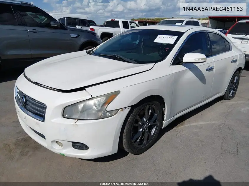 2014 NISSAN MAXIMA VIN 1N4AA5APXEC461163 — фото 2
