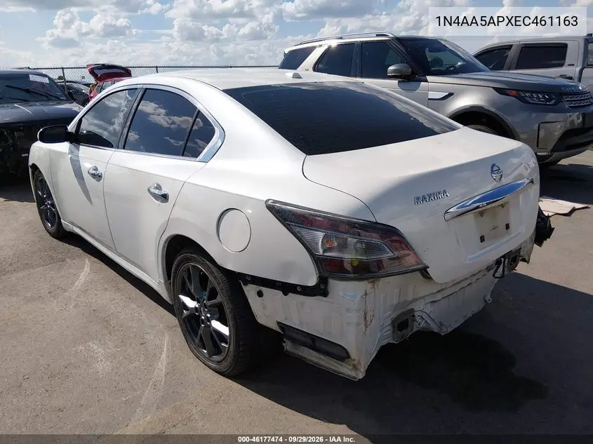 2014 NISSAN MAXIMA VIN 1N4AA5APXEC461163 — фото 3