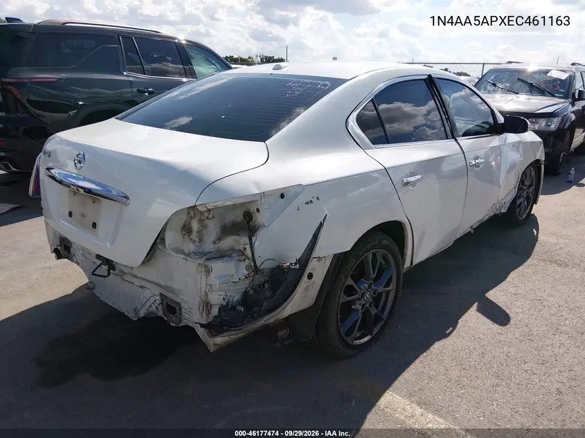 2014 NISSAN MAXIMA VIN 1N4AA5APXEC461163 — фото 4