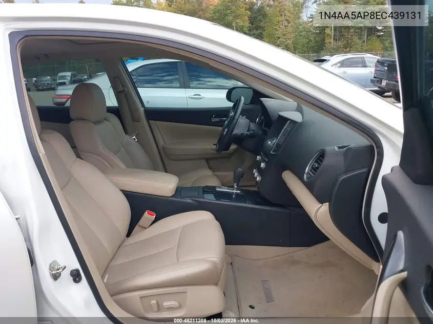 2014 NISSAN MAXIMA VIN 1N4AA5AP8EC439131 — фото 5