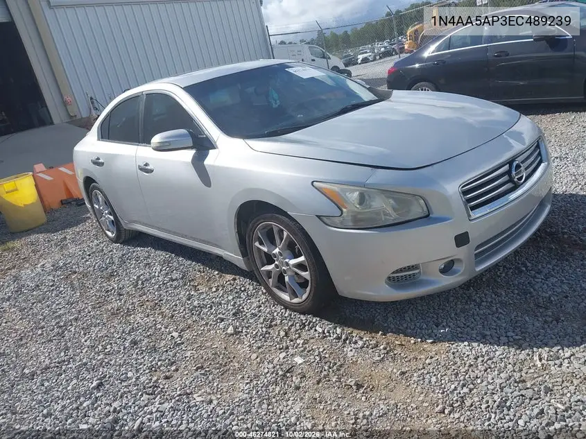 NISSAN MAXIMA 2014, VIN 1N4AA5AP3EC489239
