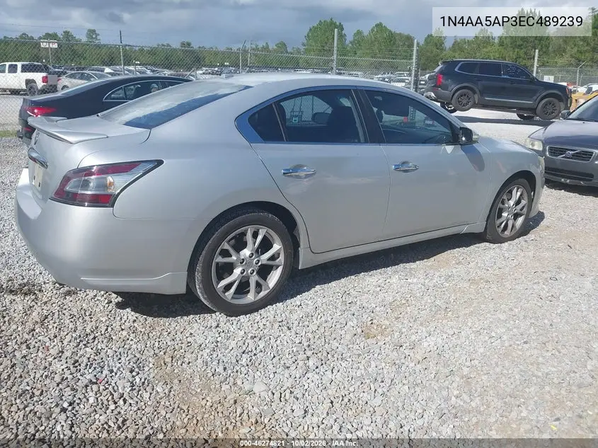 2014 NISSAN MAXIMA VIN 1N4AA5AP3EC489239 — фото 4