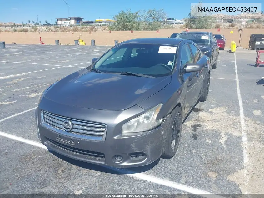 2014 NISSAN MAXIMA VIN 1N4AA5AP5EC453407 — фото 2