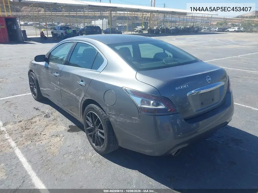 2014 NISSAN MAXIMA VIN 1N4AA5AP5EC453407 — фото 3