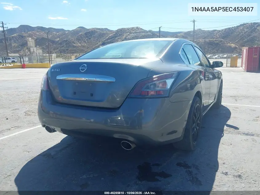 2014 NISSAN MAXIMA VIN 1N4AA5AP5EC453407 — фото 4