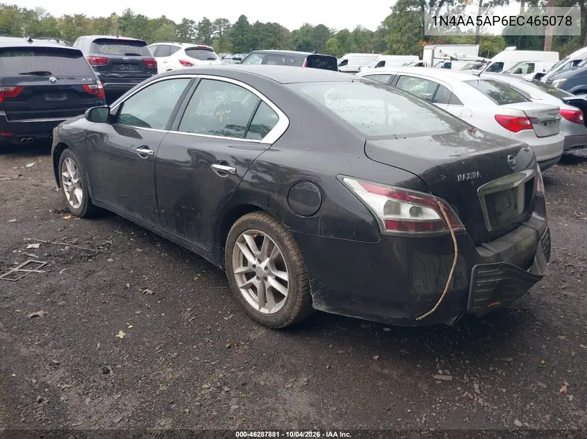 2014 NISSAN MAXIMA VIN 1N4AA5AP6EC465078 — фото 3