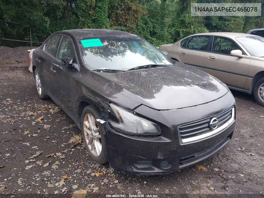 2014 NISSAN MAXIMA VIN 1N4AA5AP6EC465078 — фото 6