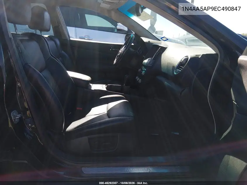 2014 NISSAN MAXIMA VIN 1N4AA5AP9EC490847 — фото 5