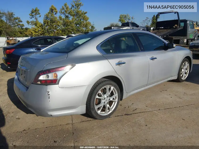 2014 NISSAN MAXIMA VIN 1N4AA5AP6EC905056 — фото 4