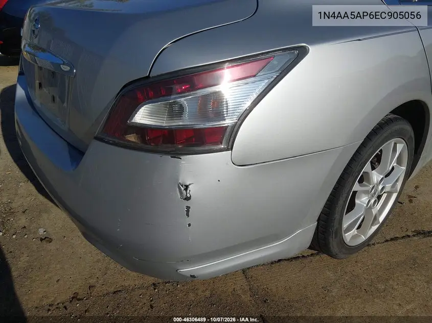 2014 NISSAN MAXIMA VIN 1N4AA5AP6EC905056 — фото 6