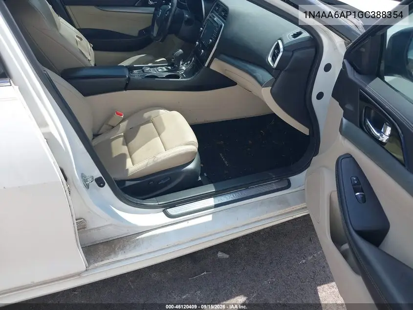 2016 NISSAN MAXIMA VIN 1N4AA6AP1GC388354 — фото 5