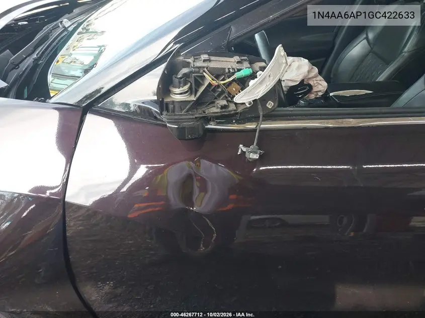 2016 NISSAN MAXIMA VIN 1N4AA6AP1GC422633 — фото 16