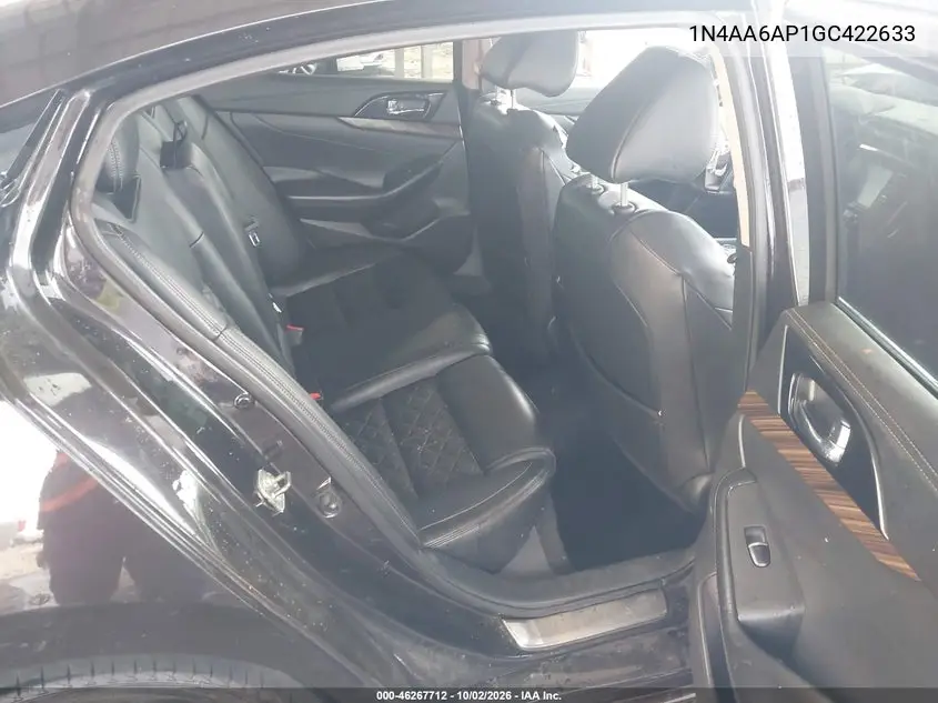 2016 NISSAN MAXIMA VIN 1N4AA6AP1GC422633 — фото 8