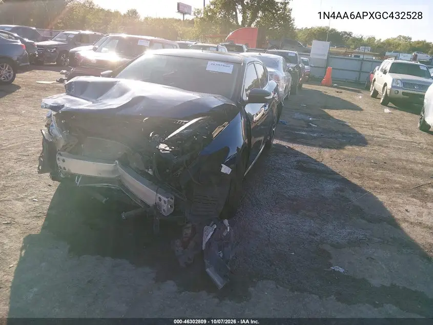 2016 NISSAN MAXIMA VIN 1N4AA6APXGC432528 — фото 2