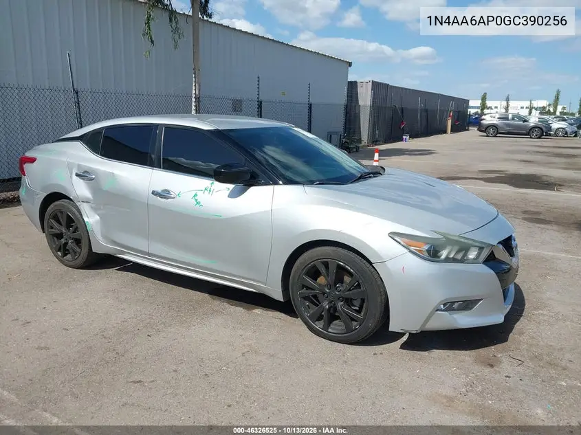 NISSAN MAXIMA 2016, VIN 1N4AA6AP0GC390256