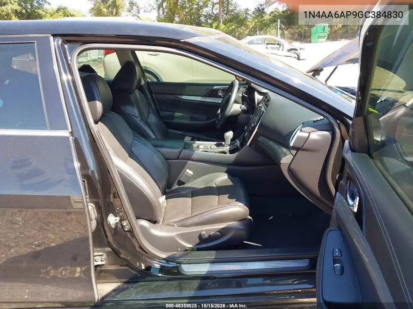 2016 NISSAN MAXIMA VIN 1N4AA6AP9GC384830 — фото 5