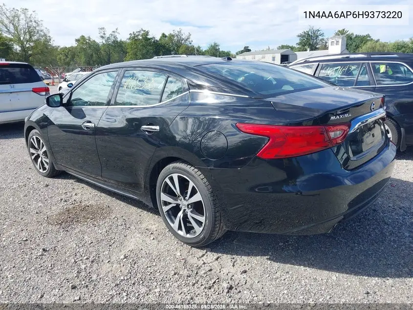 2017 NISSAN MAXIMA VIN 1N4AA6AP2HC373220 — фото 3