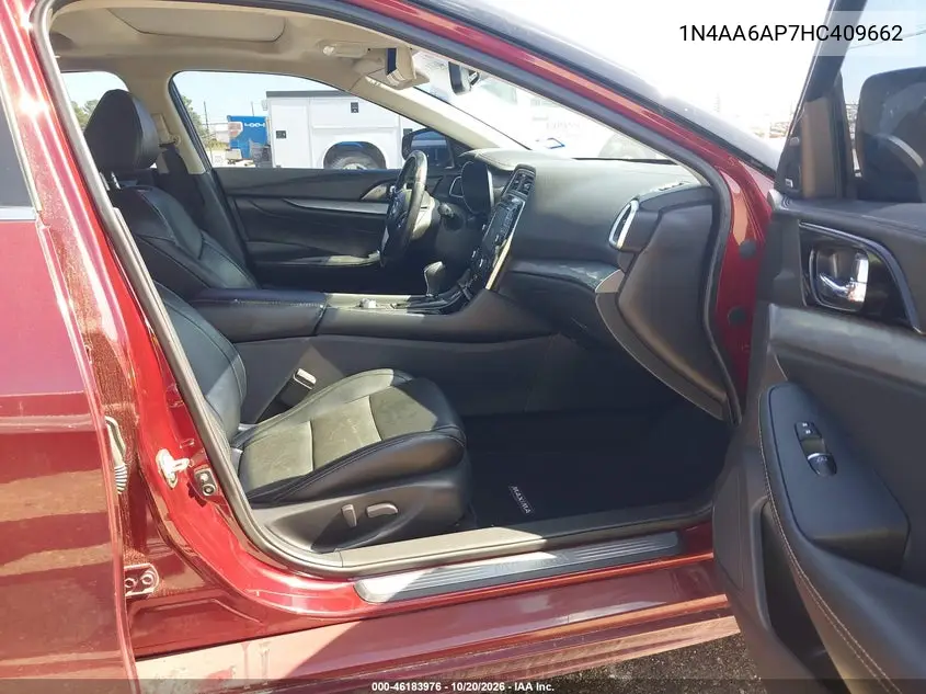 2017 NISSAN MAXIMA VIN 1N4AA6AP7HC409662 — фото 5