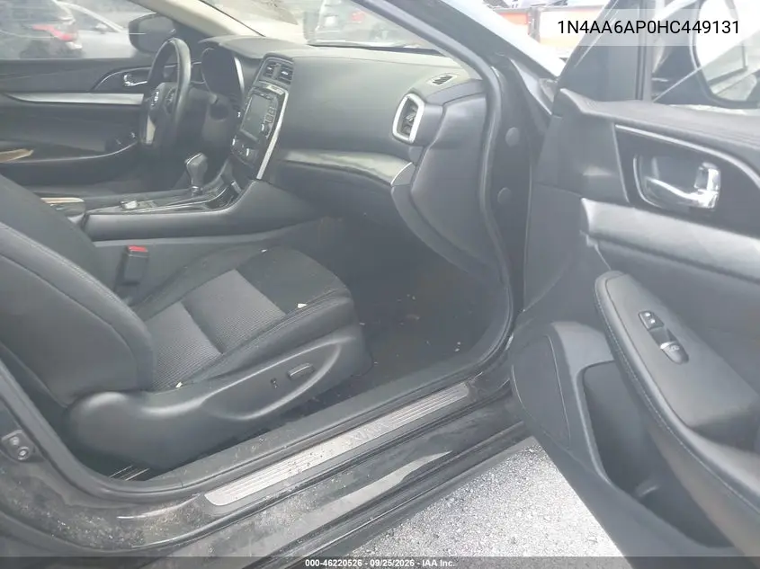 2017 NISSAN MAXIMA VIN 1N4AA6AP0HC449131 — фото 5