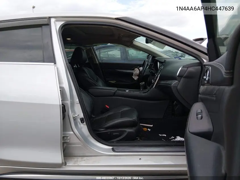 2017 NISSAN MAXIMA VIN 1N4AA6AP4HC447639 — фото 5