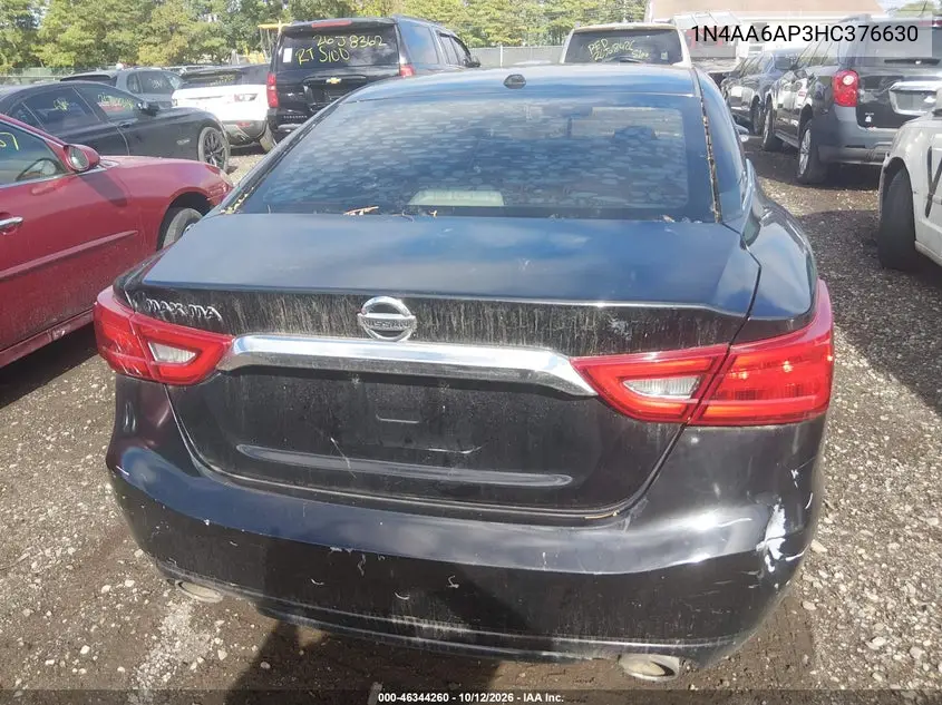 2017 NISSAN MAXIMA VIN 1N4AA6AP3HC376630 — фото 15