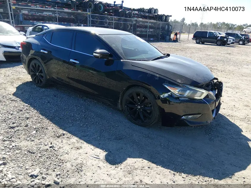 NISSAN MAXIMA 2017, VIN 1N4AA6AP4HC410073