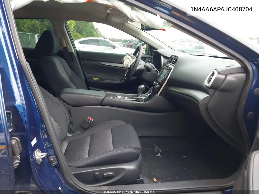2018 NISSAN MAXIMA VIN 1N4AA6AP6JC408704 — фото 5