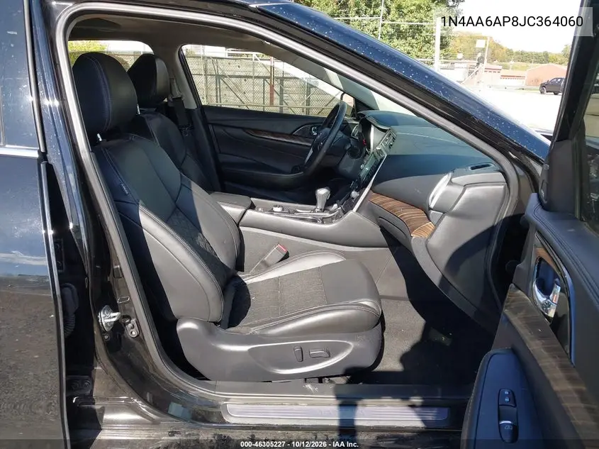 2018 NISSAN MAXIMA VIN 1N4AA6AP8JC364060 — фото 5