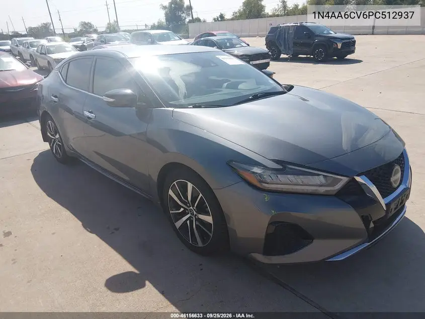 NISSAN MAXIMA 2023, VIN 1N4AA6CV6PC512937