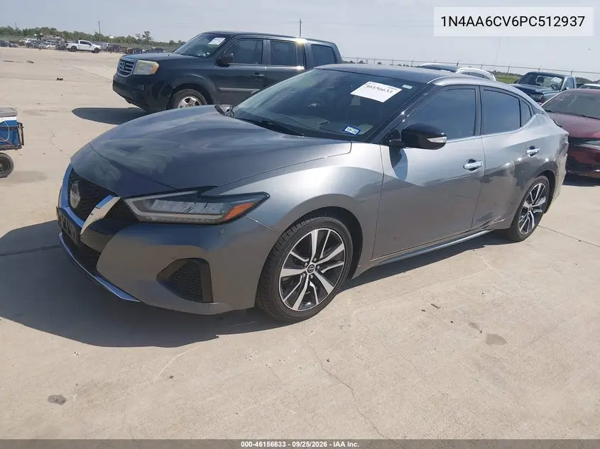 2023 NISSAN MAXIMA VIN 1N4AA6CV6PC512937 — фото 2