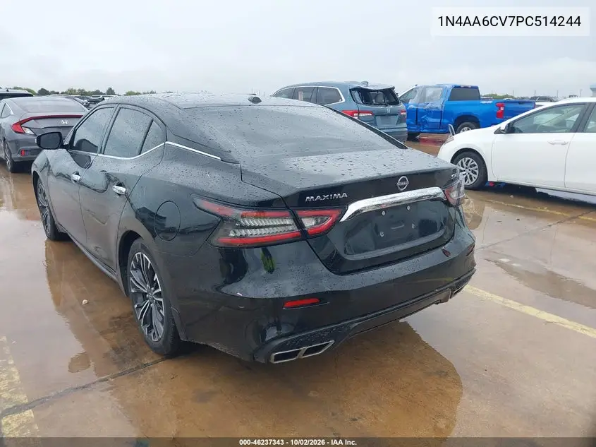2023 NISSAN MAXIMA VIN 1N4AA6CV7PC514244 — фото 3