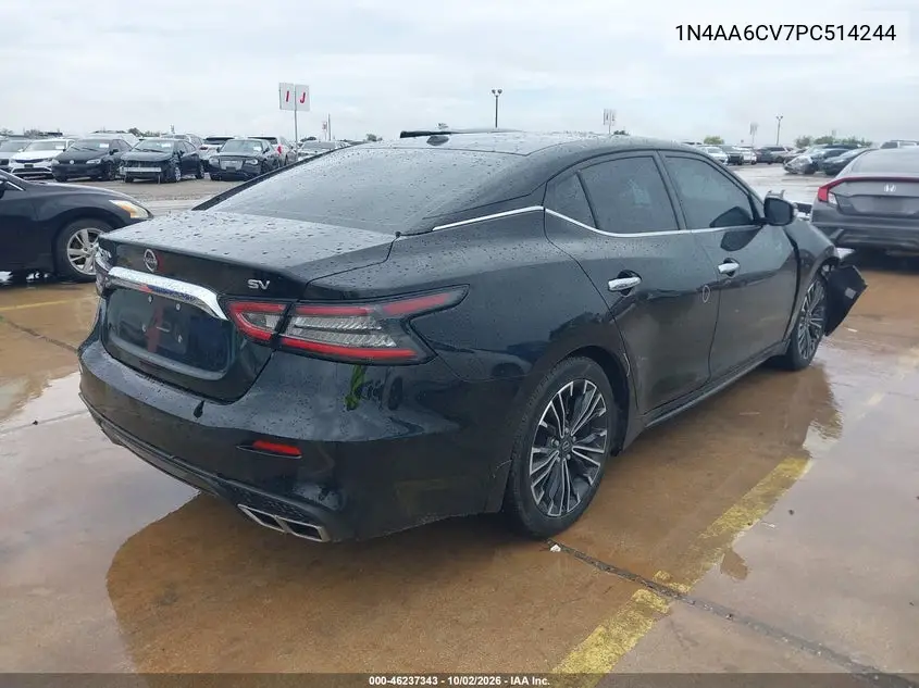 2023 NISSAN MAXIMA VIN 1N4AA6CV7PC514244 — фото 4
