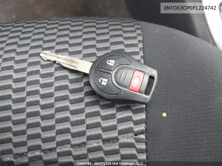 2015 NISSAN MICRA VIN 3N1CK3CP0FL224742 — фото 11