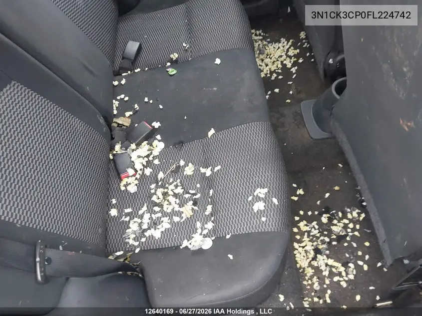2015 NISSAN MICRA VIN 3N1CK3CP0FL224742 — фото 6