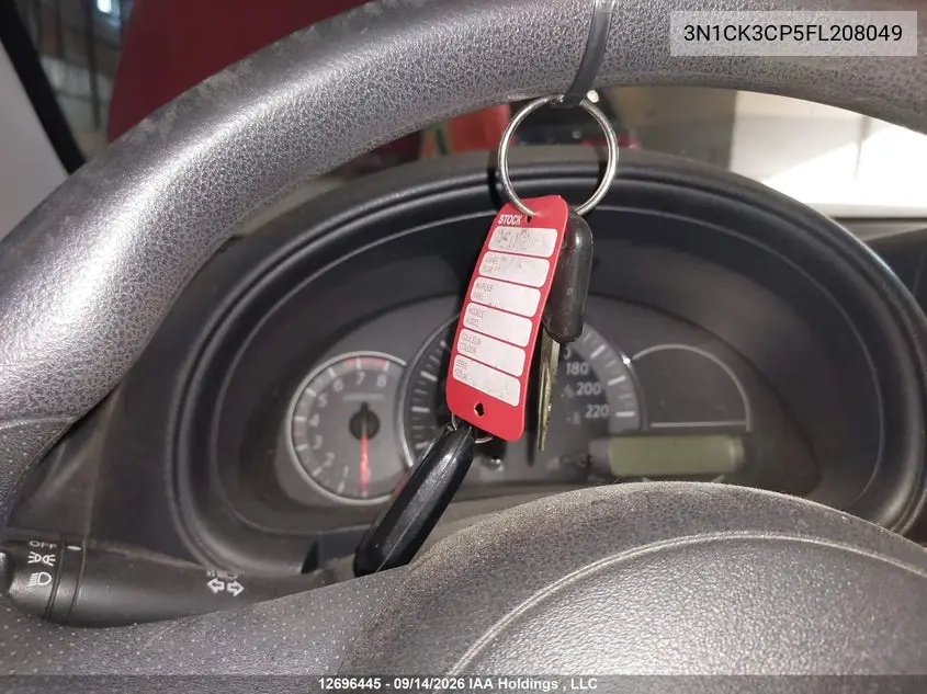 2015 NISSAN MICRA VIN 3N1CK3CP5FL208049 — фото 11