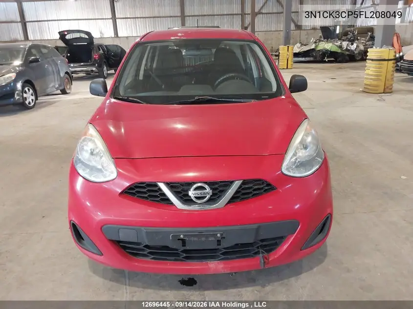 2015 NISSAN MICRA VIN 3N1CK3CP5FL208049 — фото 12
