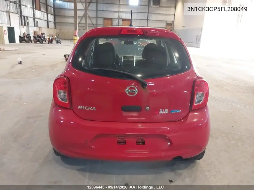 2015 NISSAN MICRA VIN 3N1CK3CP5FL208049 — фото 16